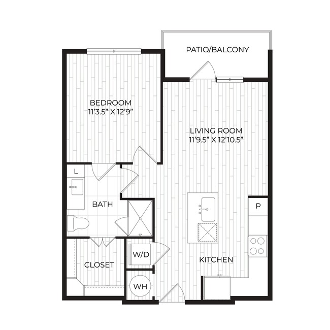 Plano de planta - Aura High Pointe