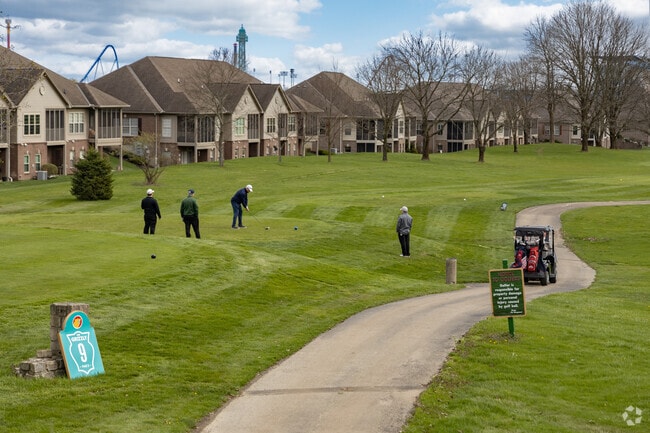 Mason residents can practice their aim at the Grizzly Golf Course.
