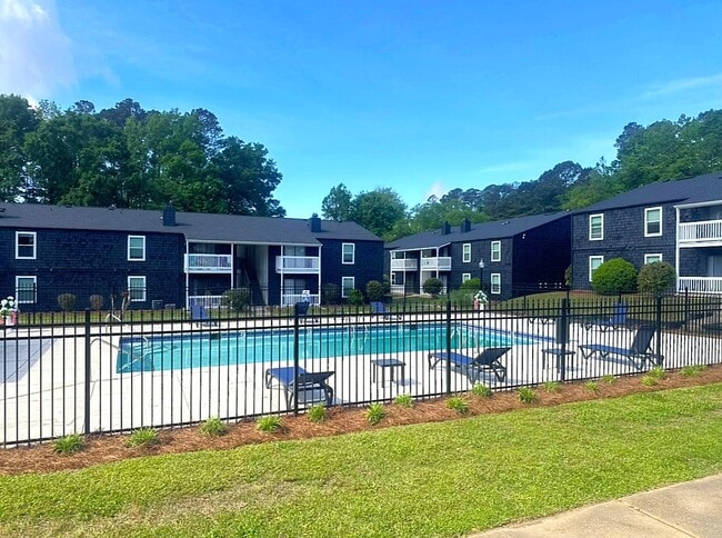 Exterior with Pool - East Gate Apartments