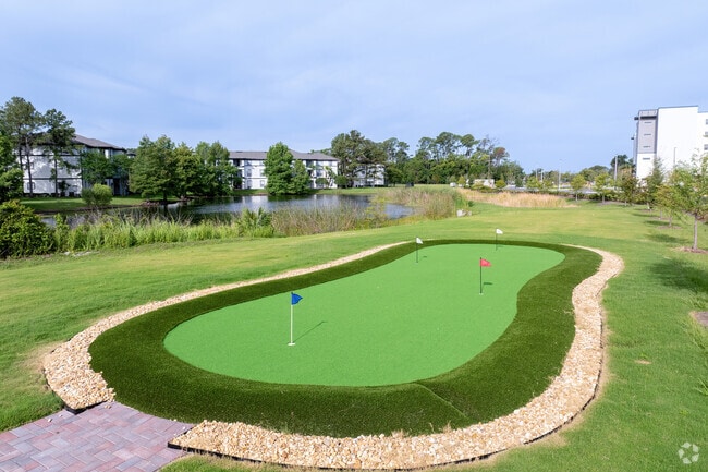 Campo de minigolf - Millenia Park Orlando