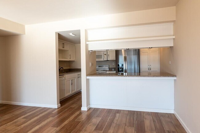 View of Kitchen from Living Room - 500 N St