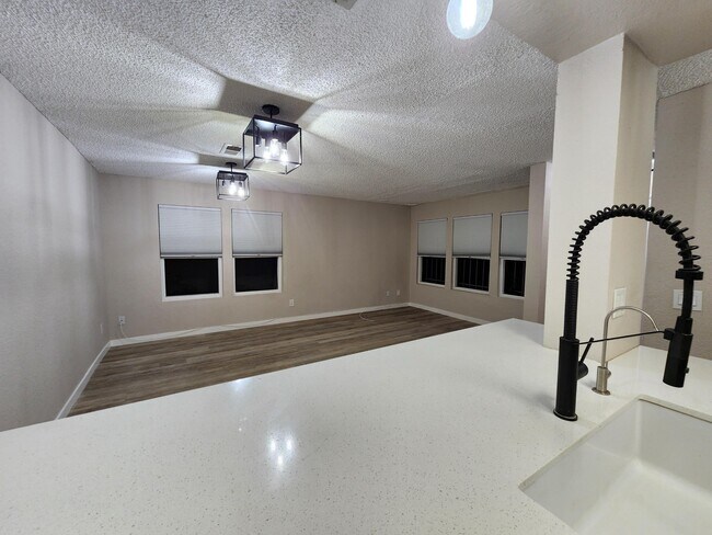View of Living Room from Kitchen - 3749 W El Segundo Blvd
