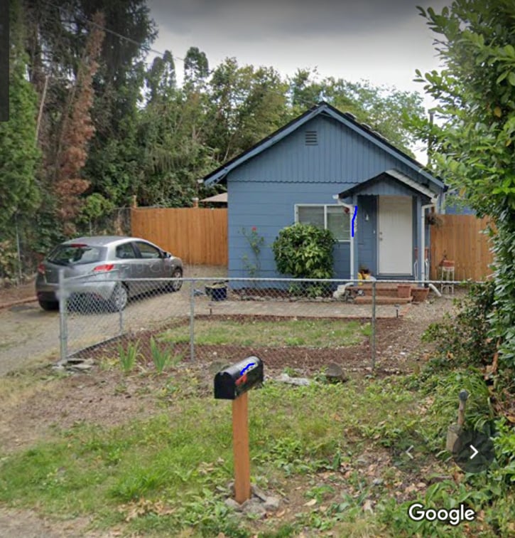 front of house - 8534 SE Gray St