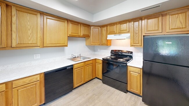 2 habitaciones, 2 baños - 985 pies cuadrados - Cocina - Fountainview East Apartments
