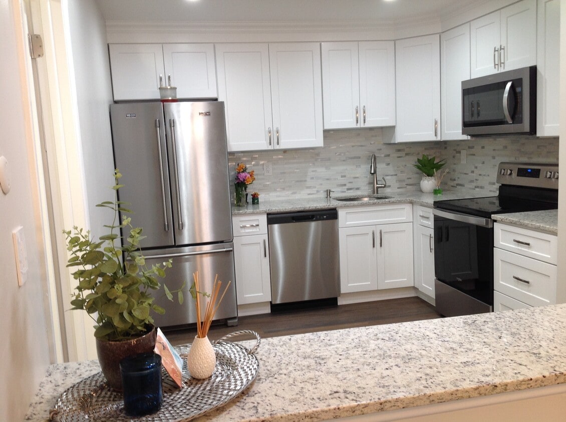 Renovated kitchen with new ss appliances - 103 Amberly Dr