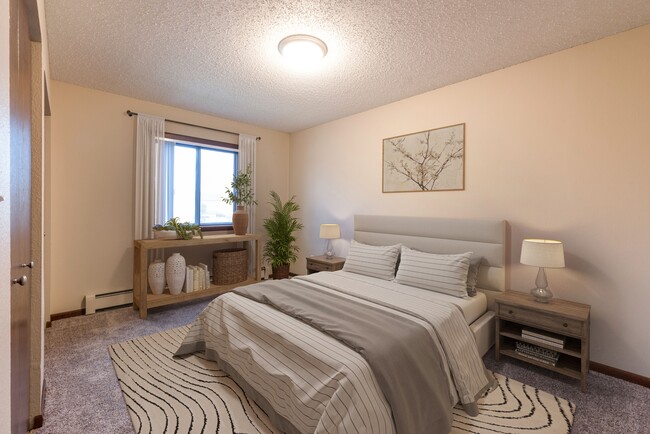 Bismarck, ND Newgate Apartments | Bedroom - Newgate