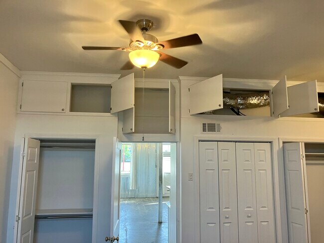 Three spacious closets in bedroom - 414 S Ridge St