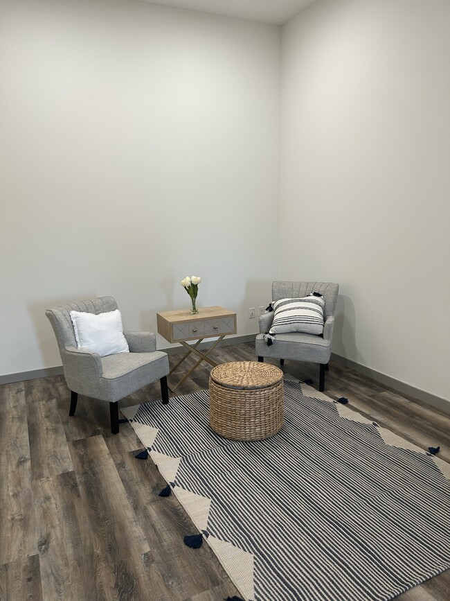 Living Area - Block 100 Apartments
