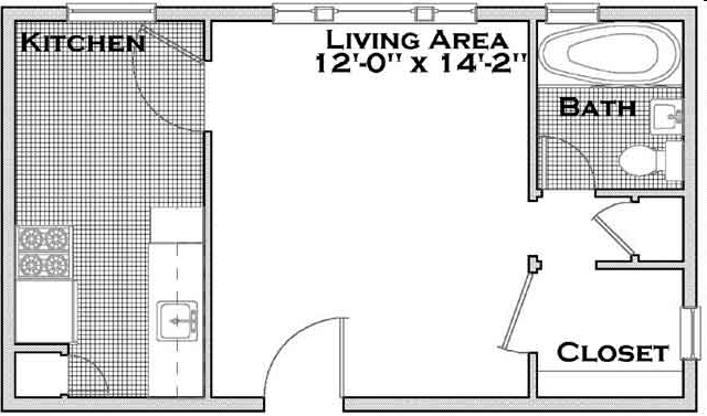 Estudio - Webb Hall Apartments