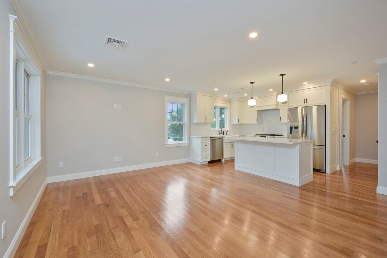 Living and Kitchen space - 160 Katherine Lee Bates Rd