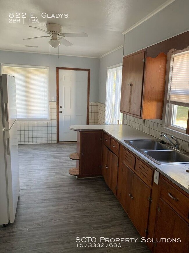 2BD/1BA Home in Sikeston near High School House Rental in Sikeston