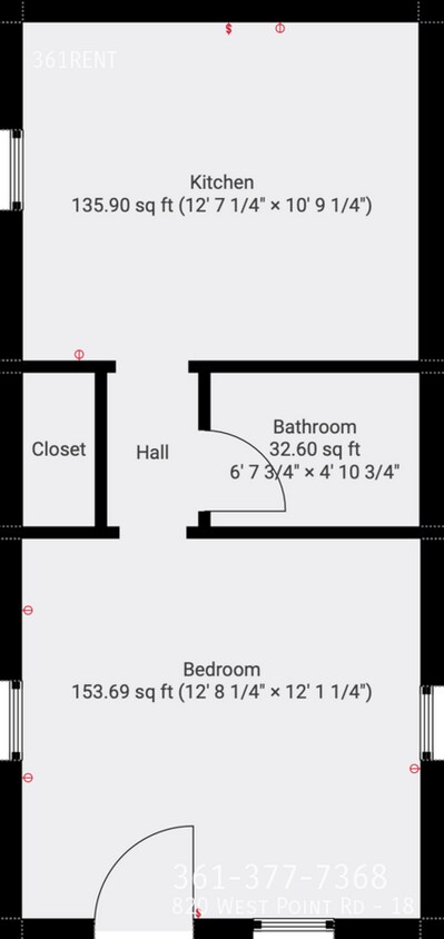 Primary Photo - Studio + 1 Bath - Cottage