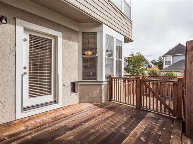 side deck - 131 Robinson Ln