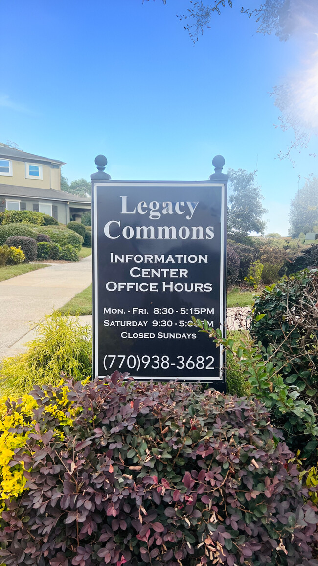 Leasing Office Entrance - Legacy Commons