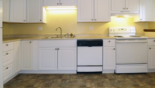 Bright kitchen with south window - 1428 Eagles Nest Cir