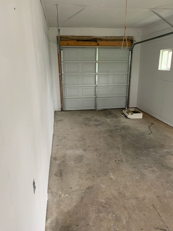 One Garage; garage door 9' w X 8' h X 20' D - 985 South Lay St.