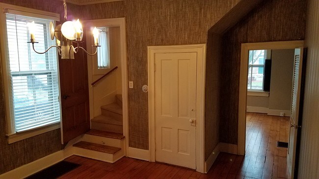 Middle room - stairway and door to basement - 772 Mohawk St