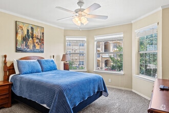 1BR, 1BA - 720SF - Bedroom - Northwood Luxury Apartments