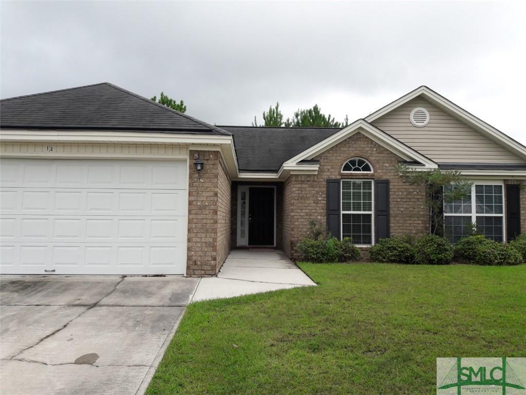 12 Bostwick Dr, Pooler, GA 31322 House for Rent in Pooler, GA