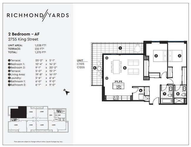 2755 Kings 2 Bedroom -AF - Richmond Yards