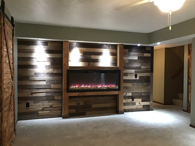 Lower level family room - 4421 S Tribbey Trl