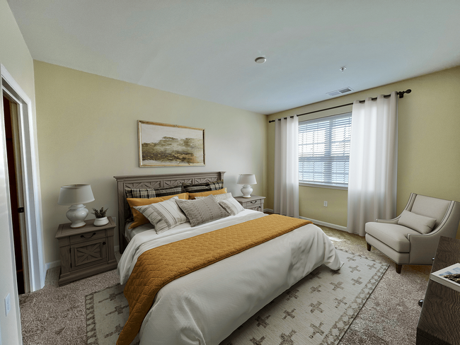 Primary Bedroom - The Residences at Willow Ridge