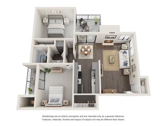 Interior Photo - The Hilltop Apartment Homes