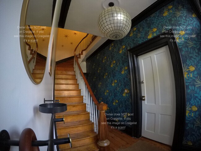 Stairs to Apartment - 142 Prospect Ave