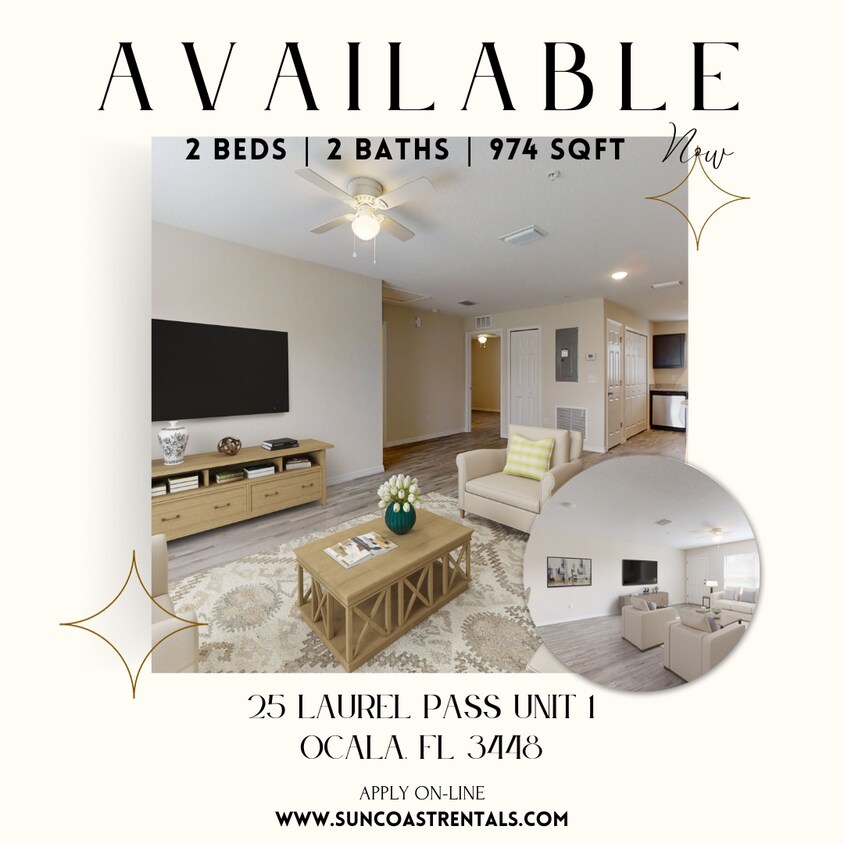 25 Laurel Pass Unit 1, Ocala, FL 34480 Room for Rent in Ocala, FL