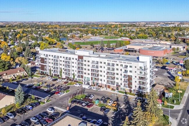 Aerial Photo - Telford Mews at Leduc Village
