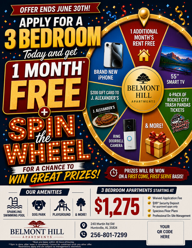 June Special!! - Belmont Hill Apartments