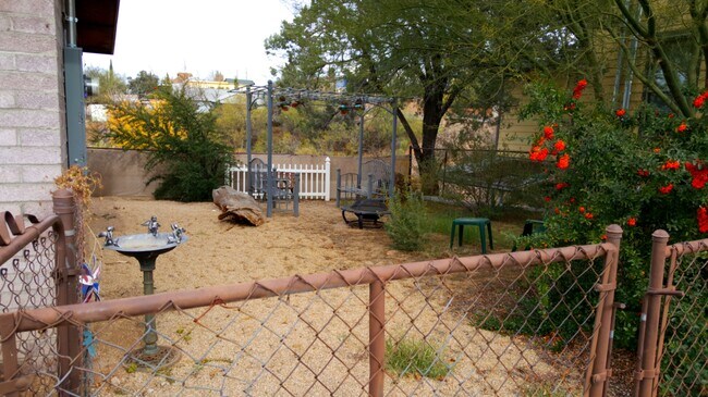 Patio lateral privada - 319 E Bailey St
