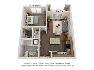 A1 Floorplan - Vintage Northcreek