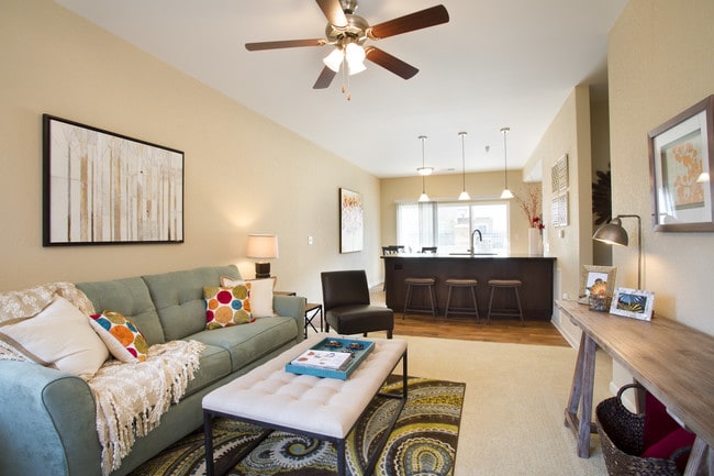 Unit Living Room - SunSTONE at Fox Ridge