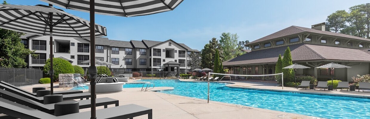 Community Pool and Clubhouse with Gym - 213 North Ave