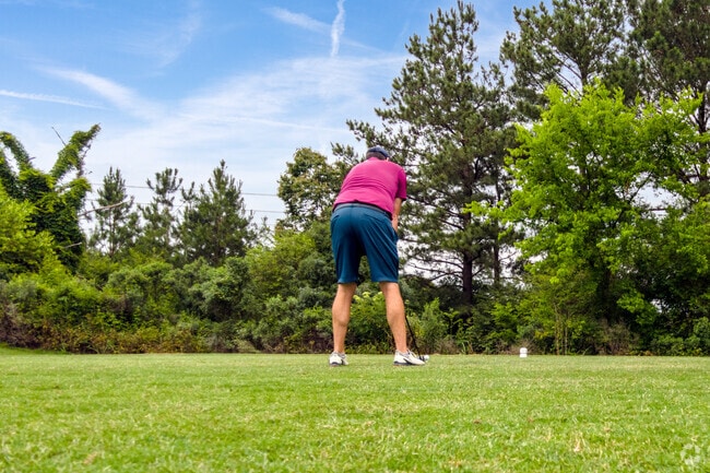 You can head to Carolina Lakes Golf Club in Indian Land to play 18 holes.