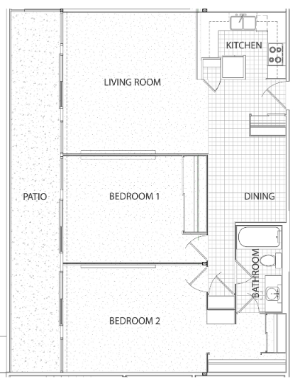 2HAB/1BA - Dolores Lia Apartments