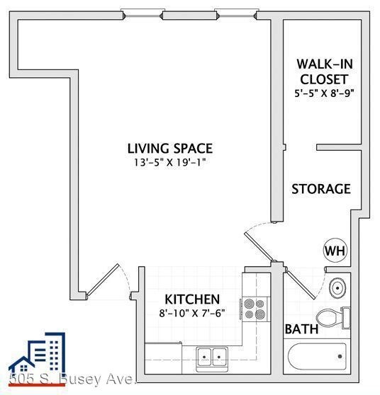Building Photo - 1 br, 1 bath Apartment - 505 S. Busey Ave.