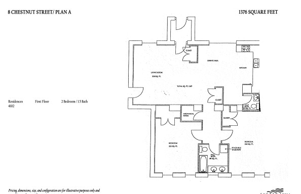 2BR/1.5BA - Exeter Mills