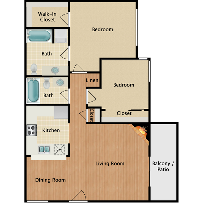 Foto del interior - Hilltop Condos