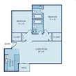 Two Bedroom Two Bath B3
