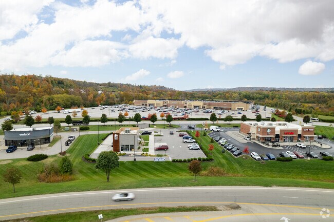 There are a number of stores and restaurants along the Milford Parkway Road.