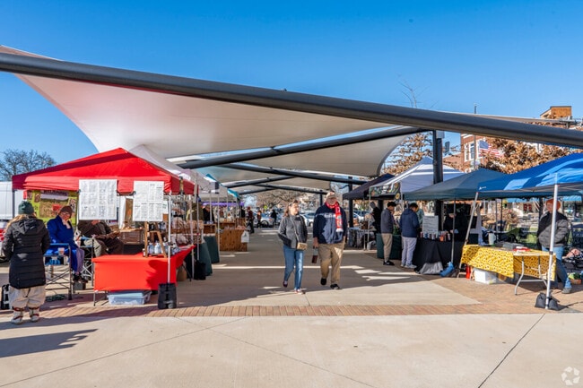 There is always a big turn out at local events.