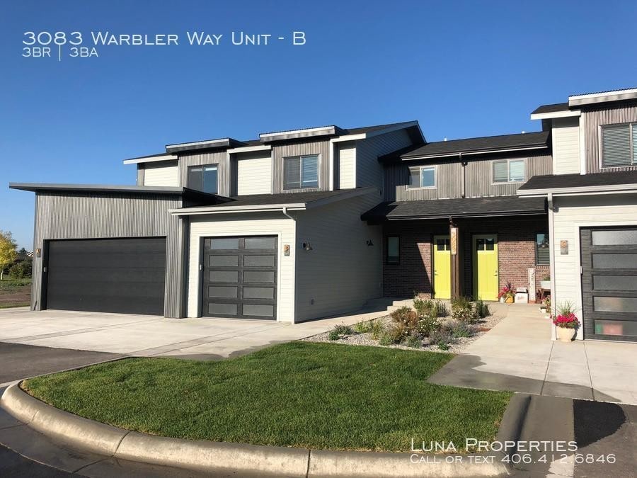 3083 Warbler Way Unit B, Bozeman, MT 59718 Condo for Rent in Bozeman