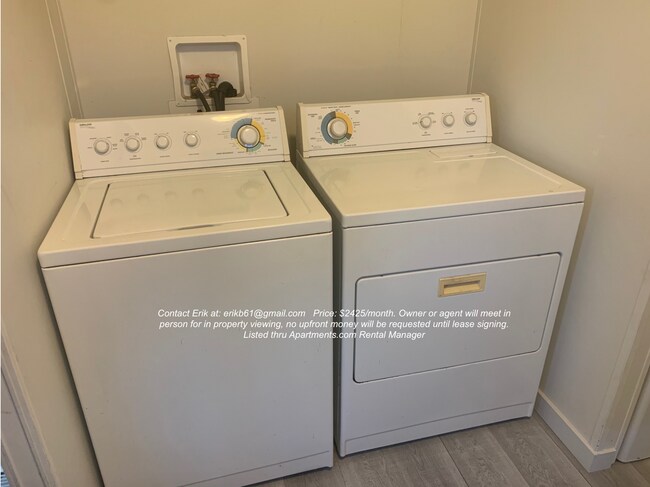 Washer and Dryer in Laundry Rm - 1008 Maxwell St