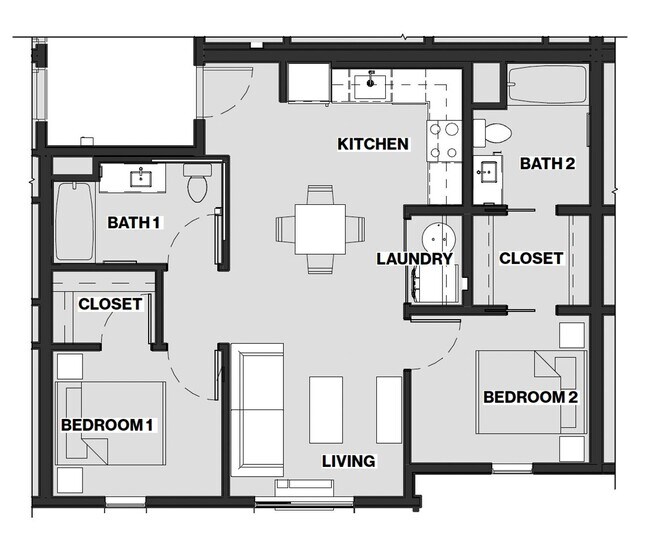 Foto del interior - Flats on 4th Apartments