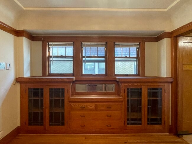 Dining room built ins - 2567 N 61st St