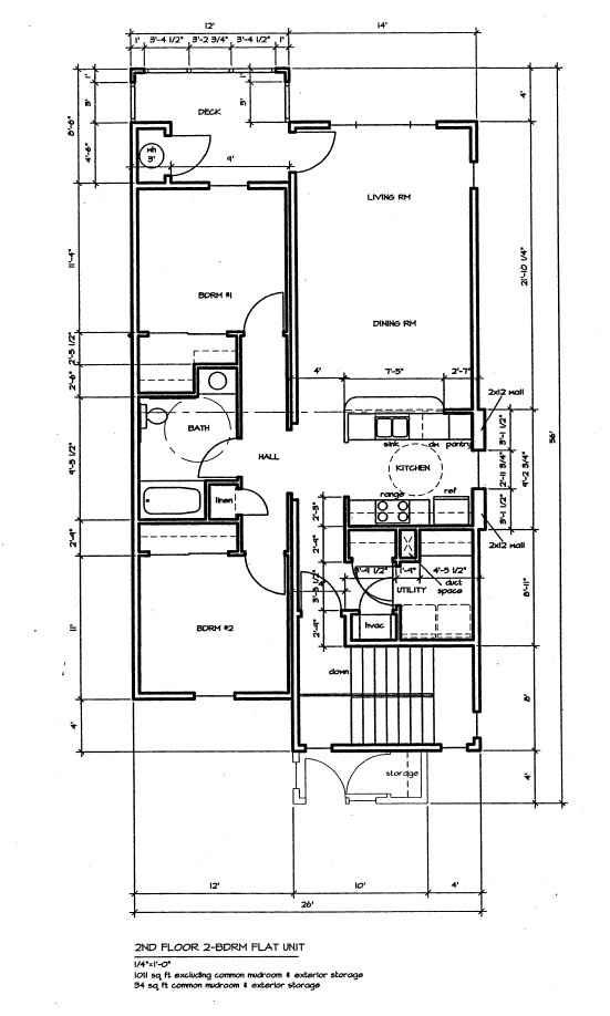 2BR/1BA - Aspen Village Apartments