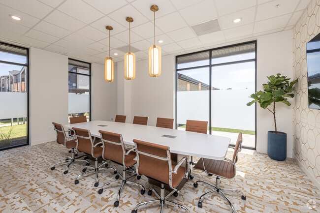 Conference Room - 102 West Crossing Apartments