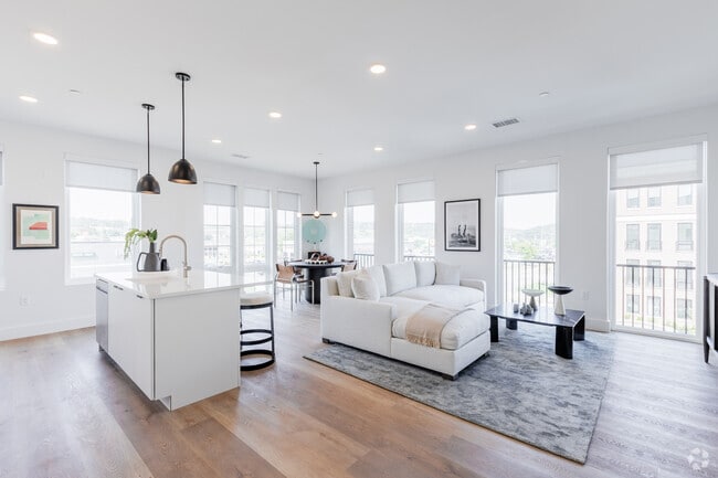 2BR 2BA - 1105SF - Water Street Lofts